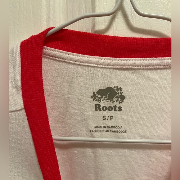 NWOT Men’s Roots Multicolour T-shirt - Picture 3 of 4